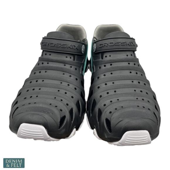 Crosskix 2.0 Panther Black Teal Hybrid Water Shoes UNISEX Boat Beach NEW/NIB!! - Picture 6 of 11